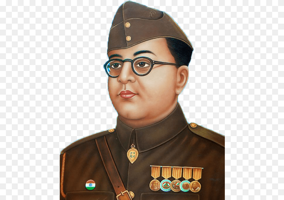 Subhash Chandra Bose 4 Image Biography Subhas Chandra Bose, Adult, Female, Person, Woman Free Transparent Png