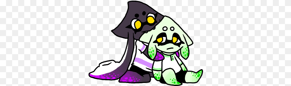 Subject Delta Baby Splatoon Squid, Purple, Person, Art, Graphics Png