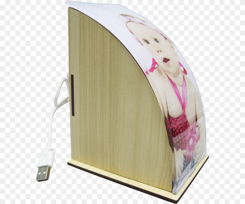Sublimation Cute Curve Shaped Personalised Desk Lamp, Computer Hardware, Electronics, Face, Hardware Png Image