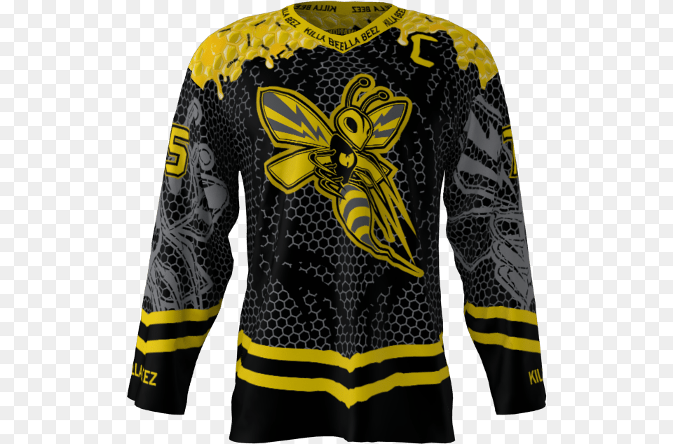 Sublimation Jersey Black, Clothing, Shirt, Sleeve, Long Sleeve Free Png