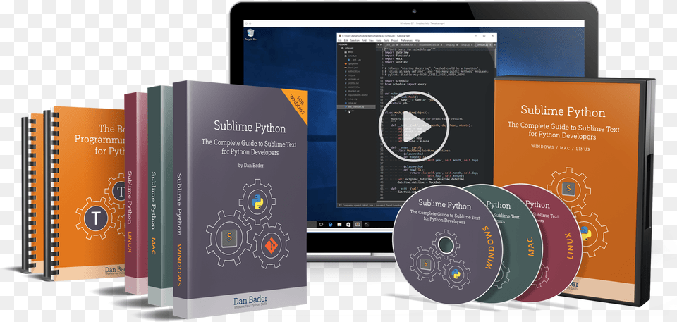Sublime Python Software Sublime Cover Box Free Transparent Png