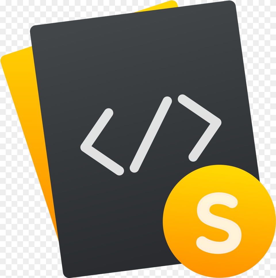 Sublime Text 3 Icon, Sign, Symbol, File, Blackboard Free Png