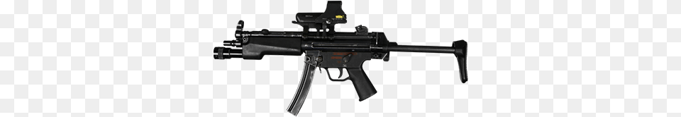 Submachine Gun Mp5 Aftermath, Firearm, Machine Gun, Rifle, Weapon Free Transparent Png