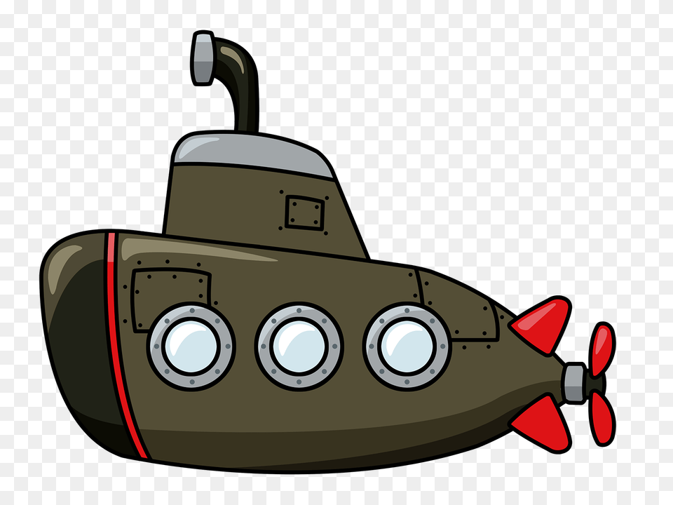 Submarine, Bulldozer, Machine, Transportation, Vehicle Free Png