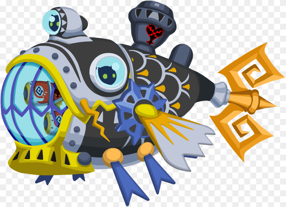 Submarine Carp Khx Kingdom Hearts Iii Heartless, Device, Grass, Lawn, Lawn Mower Png