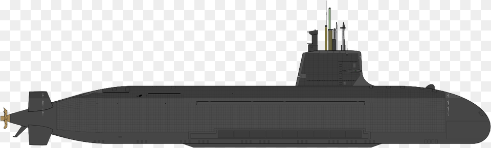 Submarine Profile, Transportation, Vehicle, Aircraft, Airplane Free Png Download