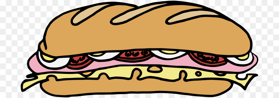 Submarine Sandwich Meatball Sandwich Italian Sandwich Sub Sandwich Clip Art, Burger, Food, Animal, Fish Png Image
