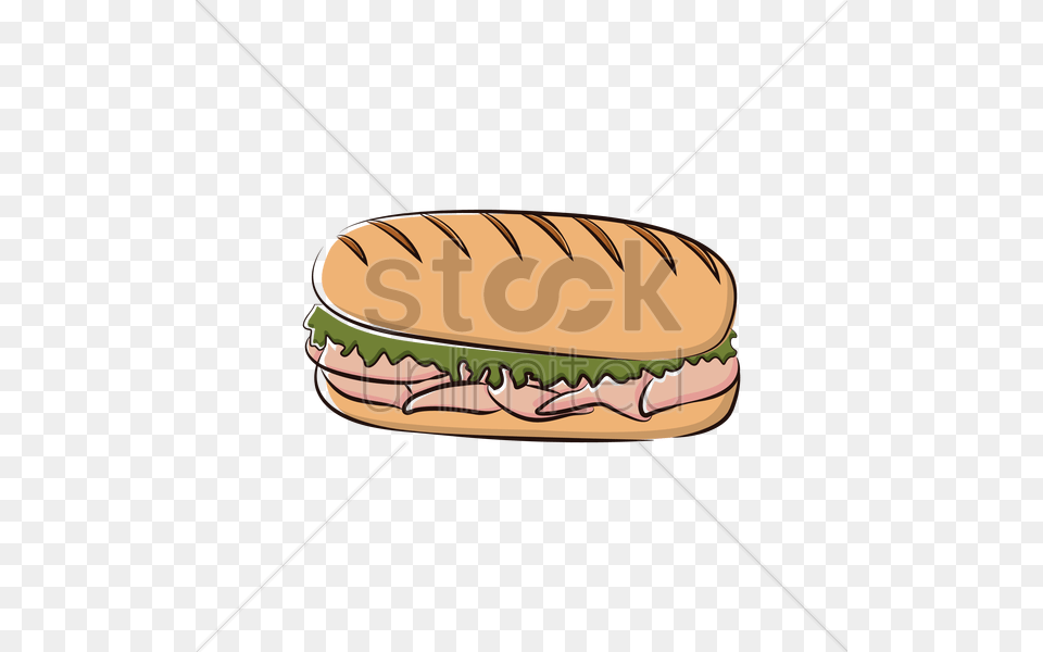 Submarine Sandwich Vector Image, Food, Burger Free Png Download