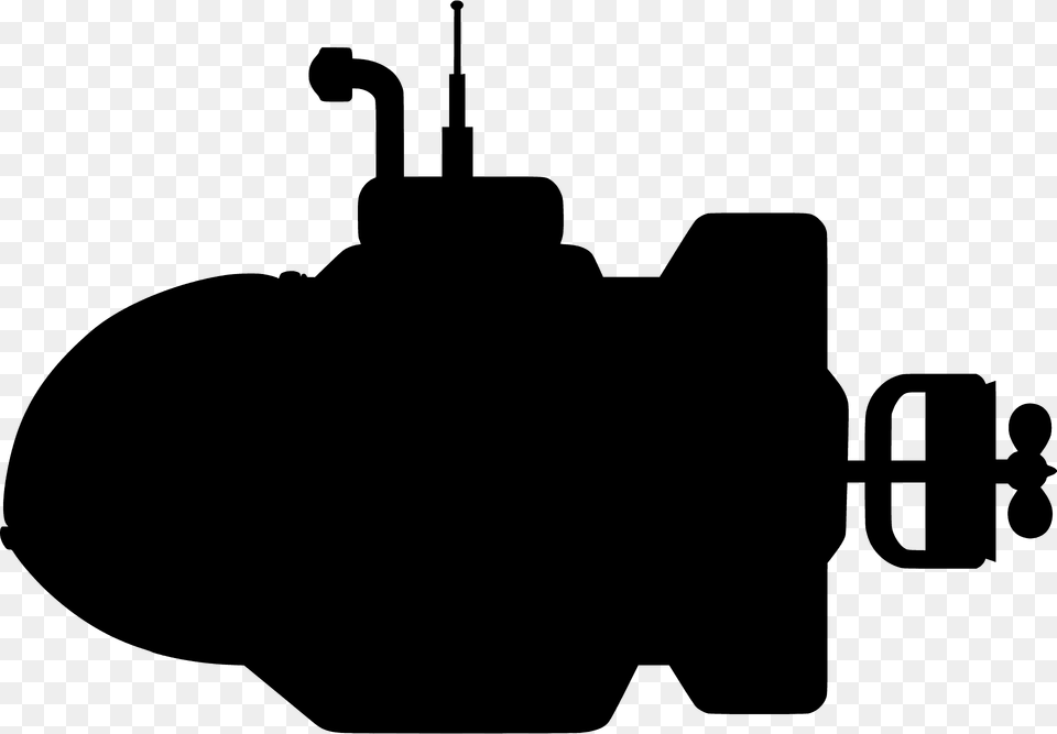 Submarine Silhouette, Device, Grass, Lawn, Lawn Mower Free Png