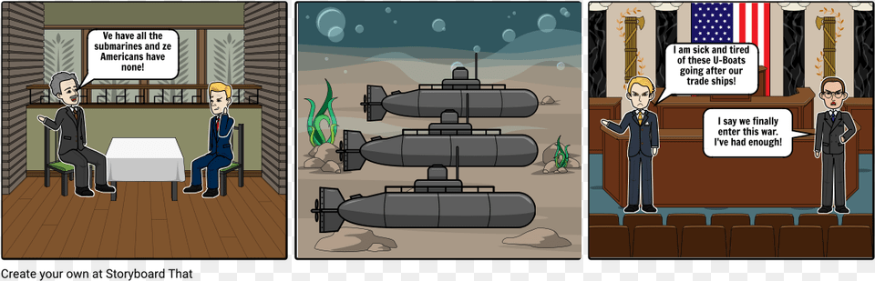 Submarine Warfare Hills Like White Elephants, Book, Comics, Publication, Person Free Transparent Png