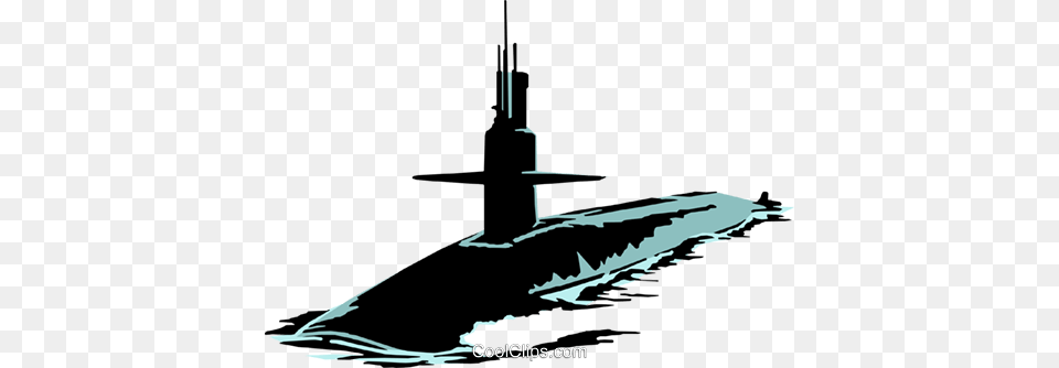 Submarines Royalty Free Vector Clip Art Illustration, Submarine, Transportation, Vehicle Png
