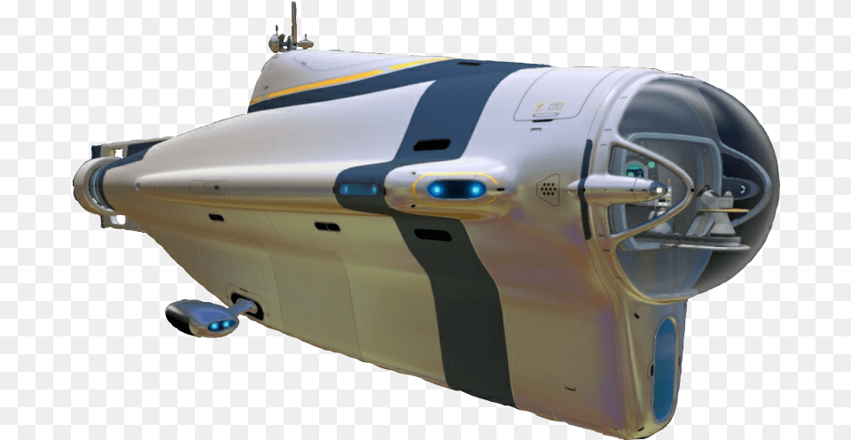 Subnautica Cyclops Sticker By Uzzesp Boat, Aircraft, Airplane, Transportation, Vehicle Png