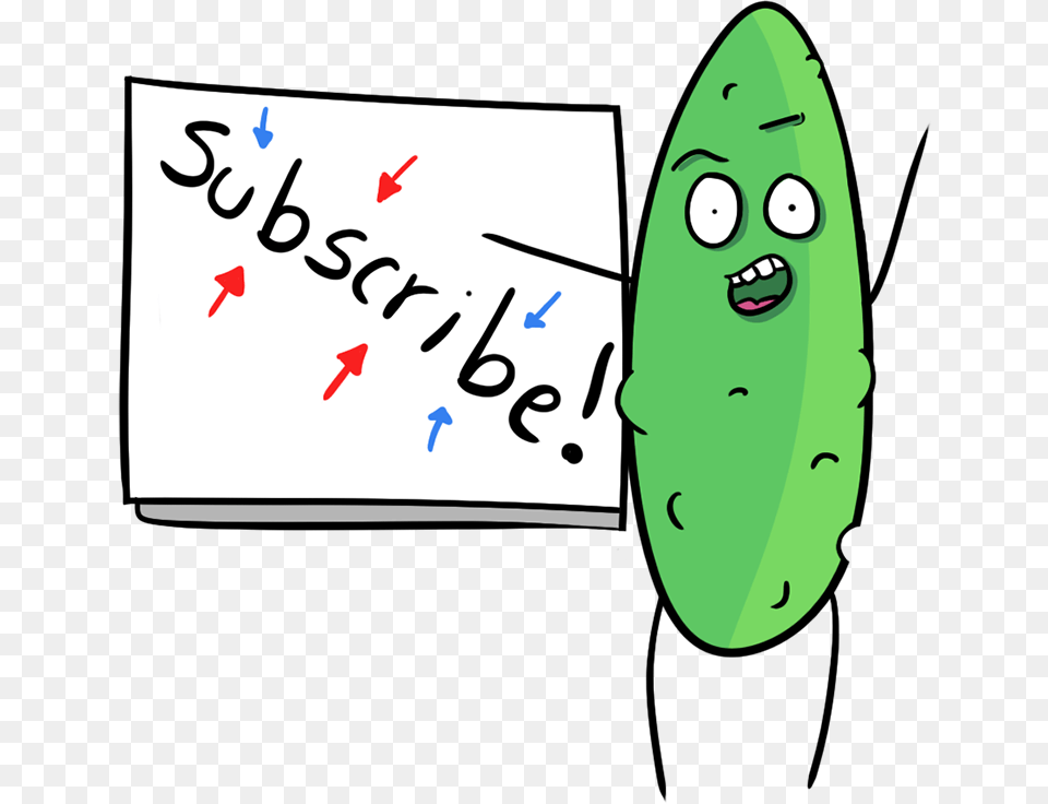Subscribe, Cucumber, Vegetable, Produce, Plant Png Image