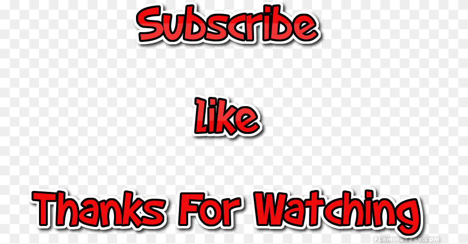 Subscribe Like Thanks For Watching Logo Maker Vertical, Text, Dynamite, Weapon Free Png