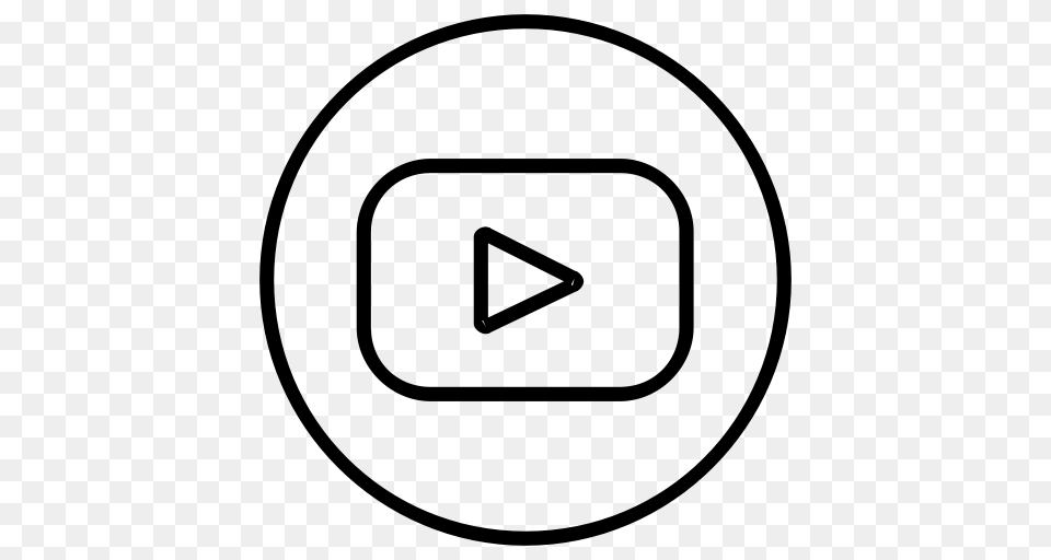 Subscribe Logo Channel Player Play Tube Youtube Icon Icon, Gray Png Image