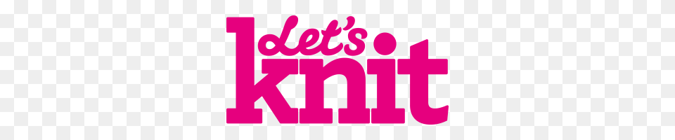 Subscribe To Lets Knit Craft Magazine, Purple, Logo, Text Png