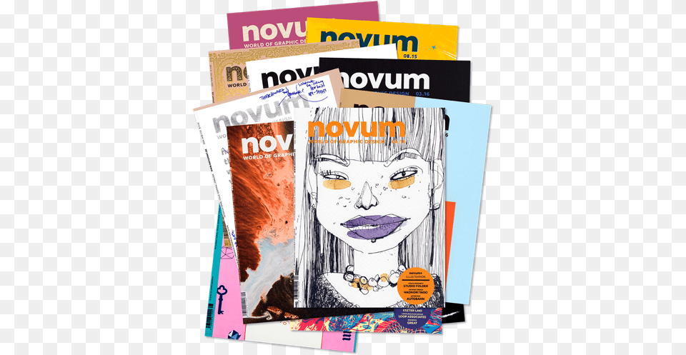 Subscribe To Novum Graphic Design, Advertisement, Book, Comics, Publication Png Image