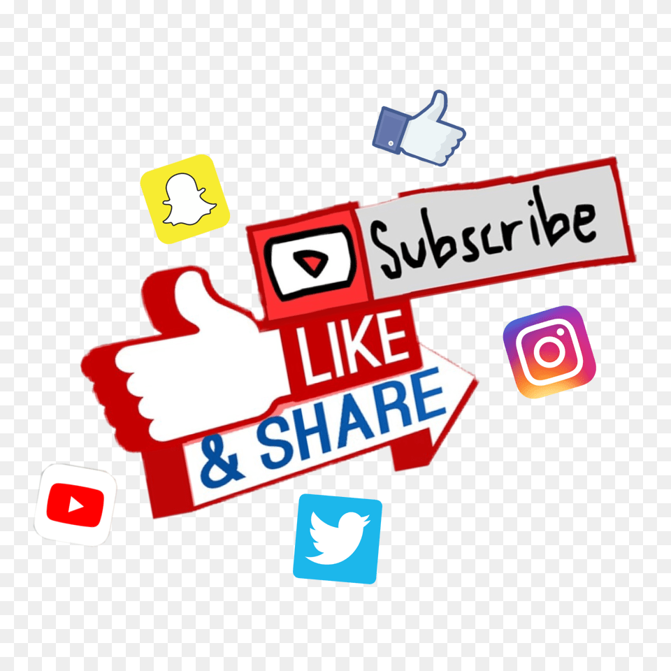 Subscribeappsapplikeshare Freetoedit Sticker Like And Subscribe, Body Part, Hand, Person, First Aid Free Png