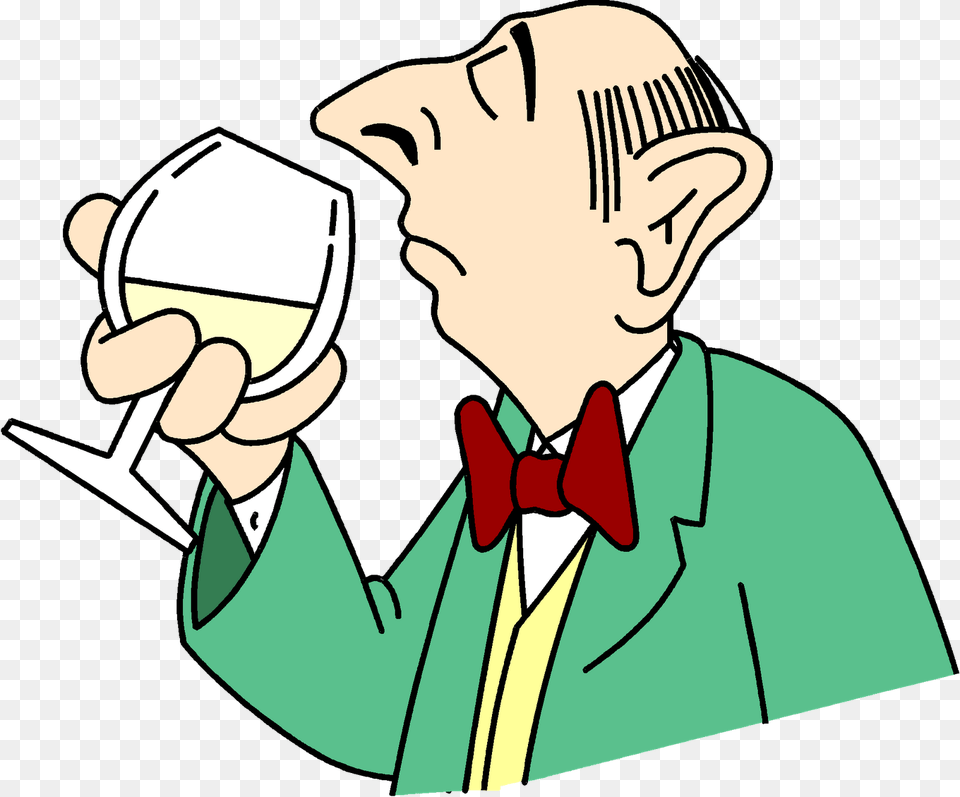 Subtle Smell Wine Tasting Clipart, Accessories, Tie, Formal Wear, Male Free Png
