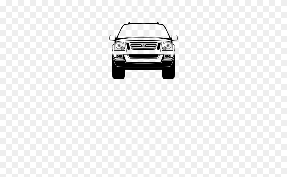 Suburban Vehicle Front Clip Art, Bumper, License Plate, Transportation, Car Png Image