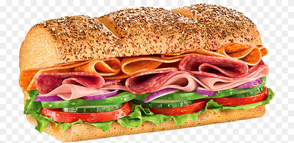 Subway Bmt 30 Cm, Burger, Food, Lunch, Meal Free Transparent Png