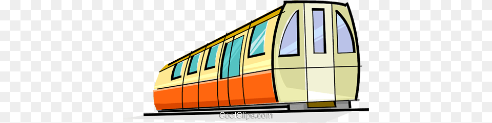 Subway Car Royalty Vector Clip Art Illustration, Terminal, Railway, Transportation, Vehicle Png Image