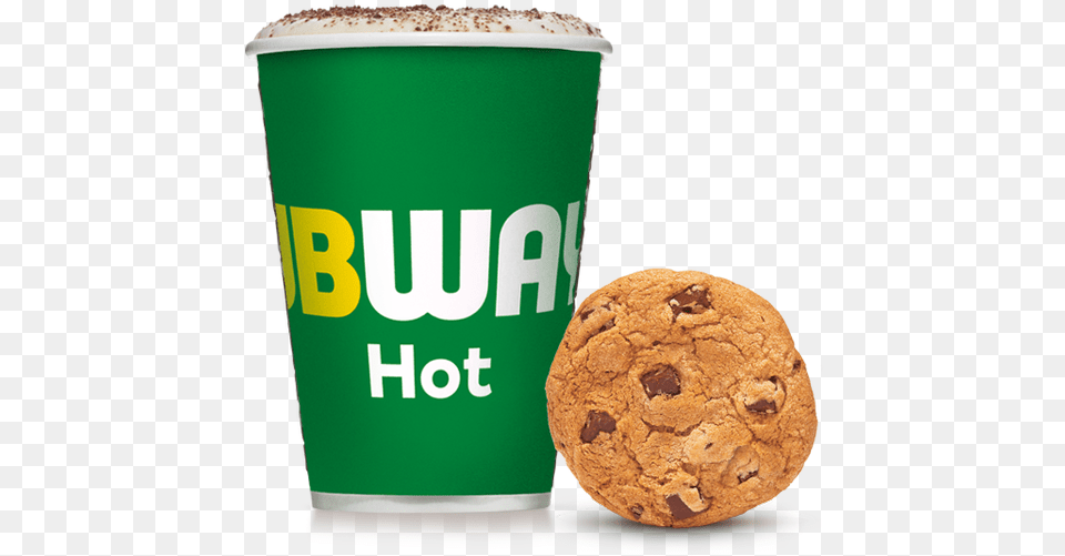 Subway Coffee And Cookie, Food, Sweets, Cup, Teddy Bear Png Image