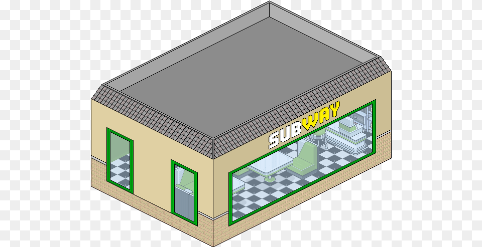 Subway House, Blackboard Png Image