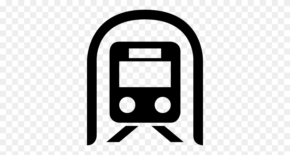 Subway Icon With And Vector Format For Unlimited, Gray Png Image