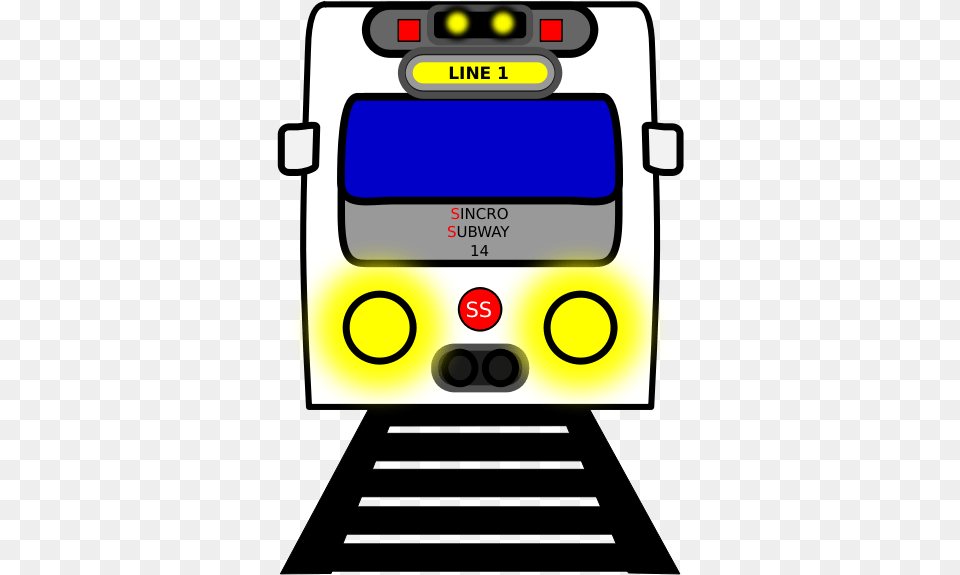 Subway Line Train Cartoon Subway Clipart Full Size Portable Network Graphics, Transportation, Vehicle, Ambulance, Van Free Png Download