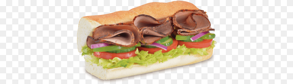 Subway Sandwich Download Roast Beef Subway, Burger, Food, Lunch, Meal Png Image
