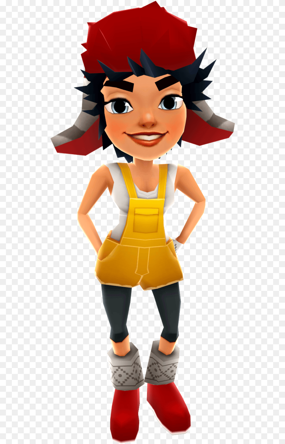 Subway Surfer 3d Models Clipart Download, Baby, Person, Face, Head Free Png