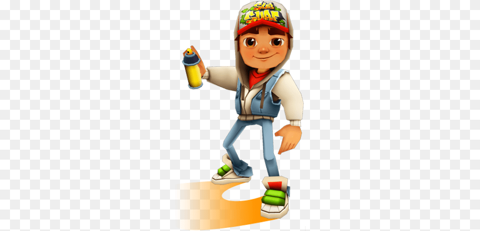 Subway Surfer Character, Baby, Person, Cleaning Free Png Download