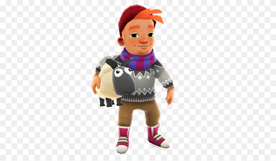 Subway Surfers Bjarki, Baby, Person, Toy, Doll Png Image