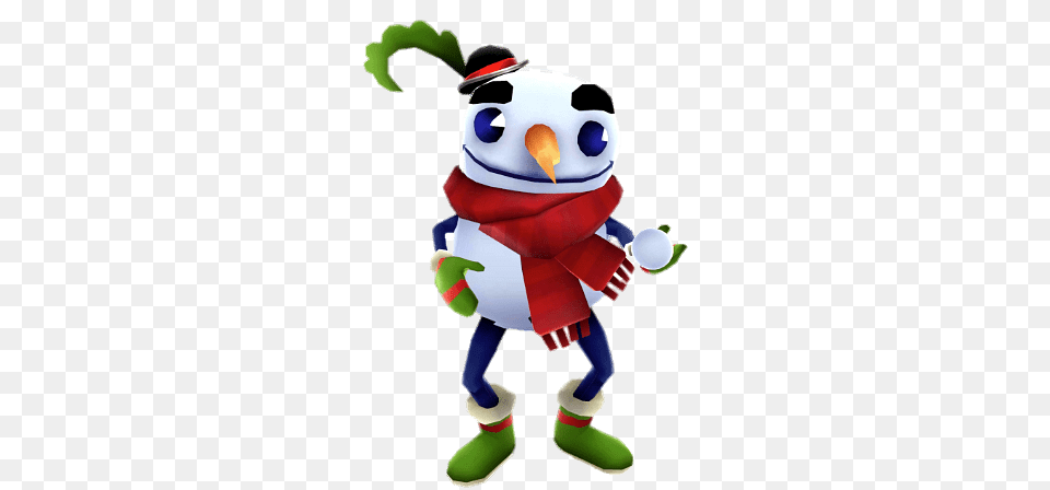 Subway Surfers Buddy The Snowman, Nature, Outdoors, Snow, Winter Free Png Download