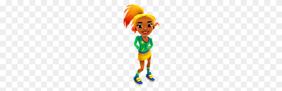 Subway Surfers Carmen, Baby, Person, Elf, Face Png Image