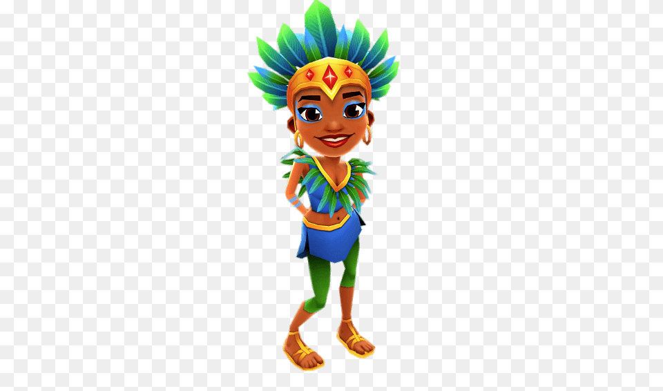 Subway Surfers Carmen The Brazilian Dancer, Baby, Person, Doll, Toy Free Transparent Png