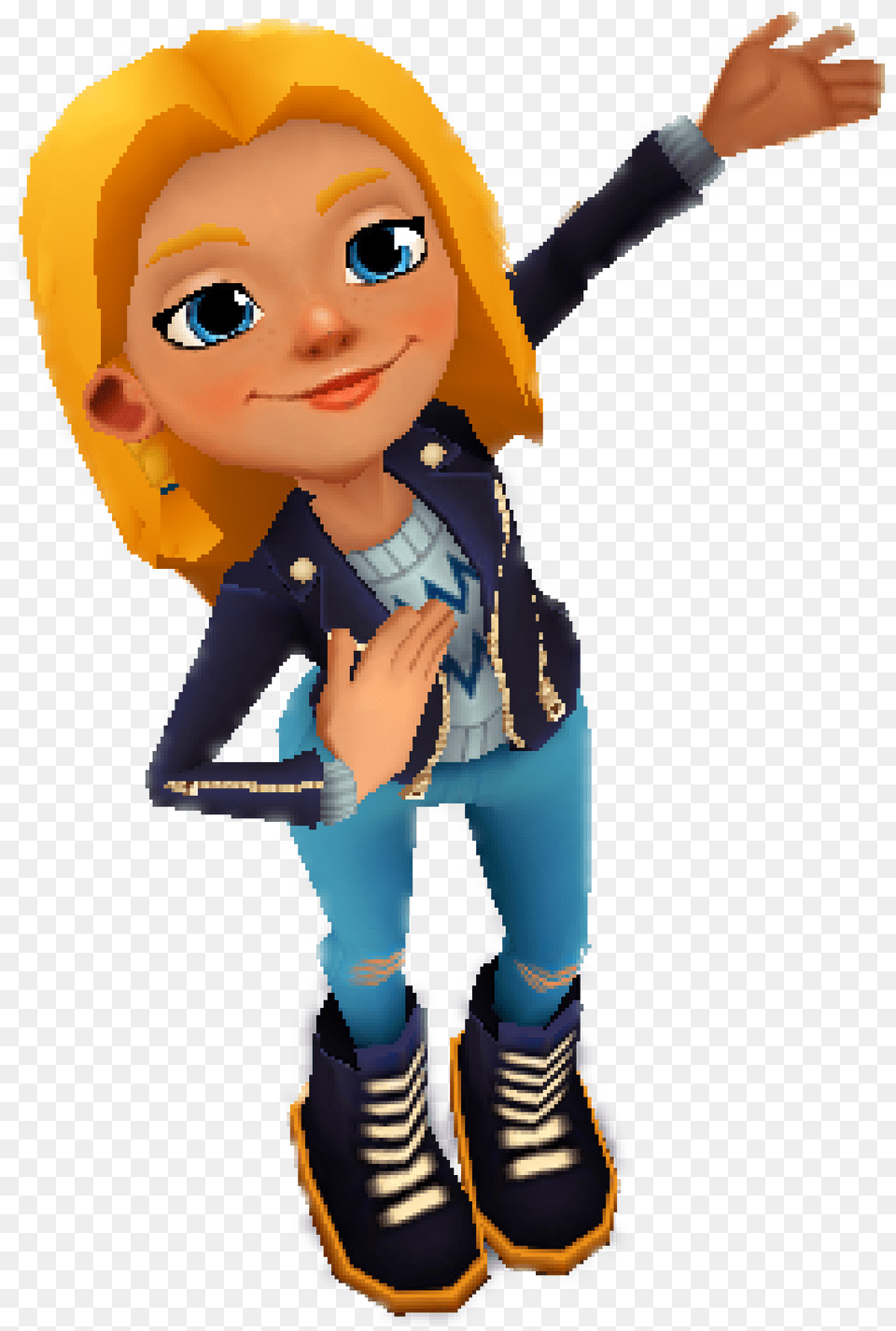 Subway Surfers Characters Subway Surfers Characters Jolien, Baby, Person, Face, Head Free Png Download