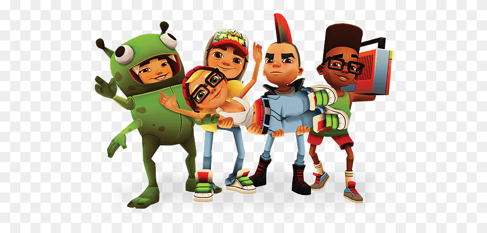 Subway Surfers Friends, Baby, Person Free Png Download