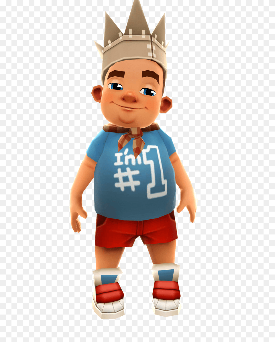 Subway Surfers King, Baby, Person, Elf, Face Free Png