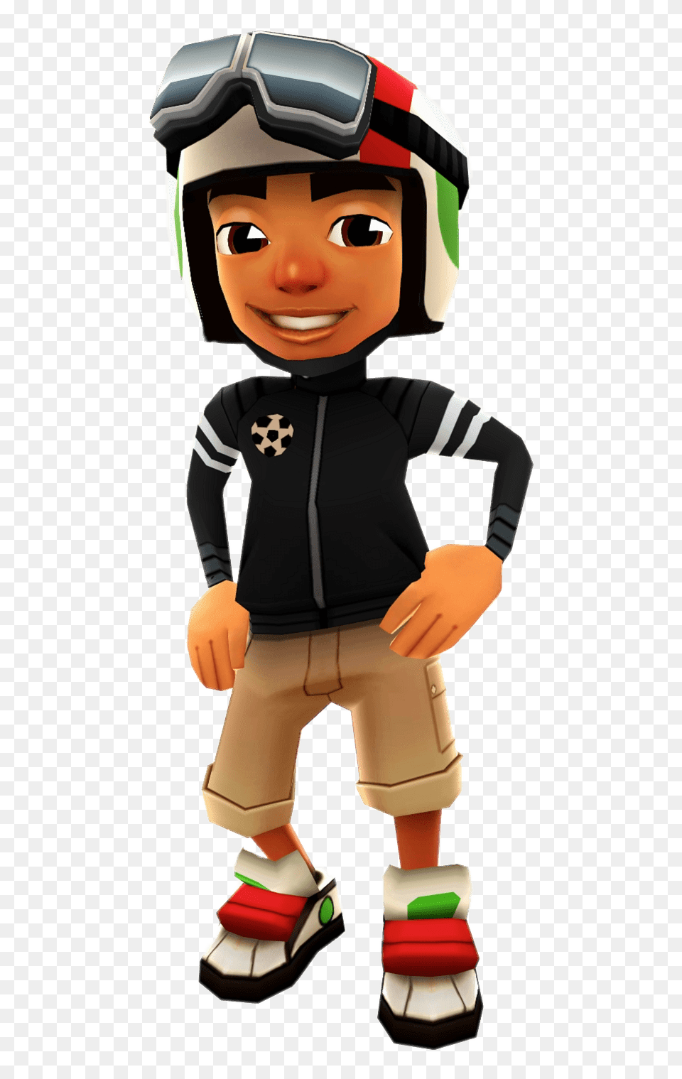 Subway Surfers Roberto, Face, Head, Person, Baby Free Png