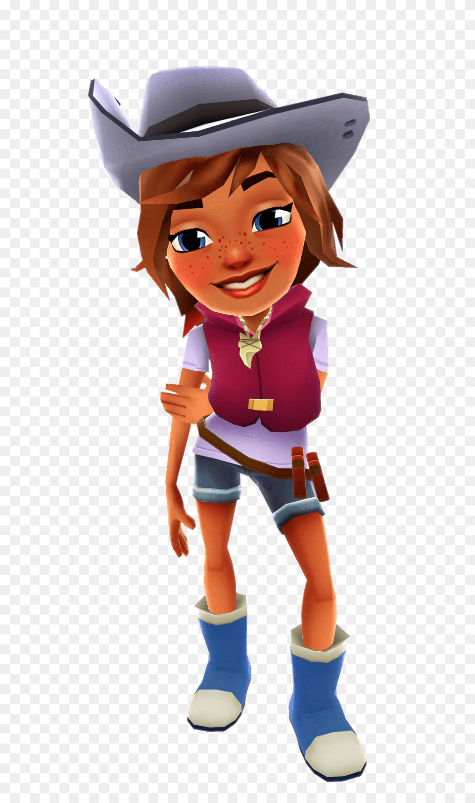 Subway Surfers Sydney The Cowgirl, Toy, Doll, Hat, Clothing Free Png