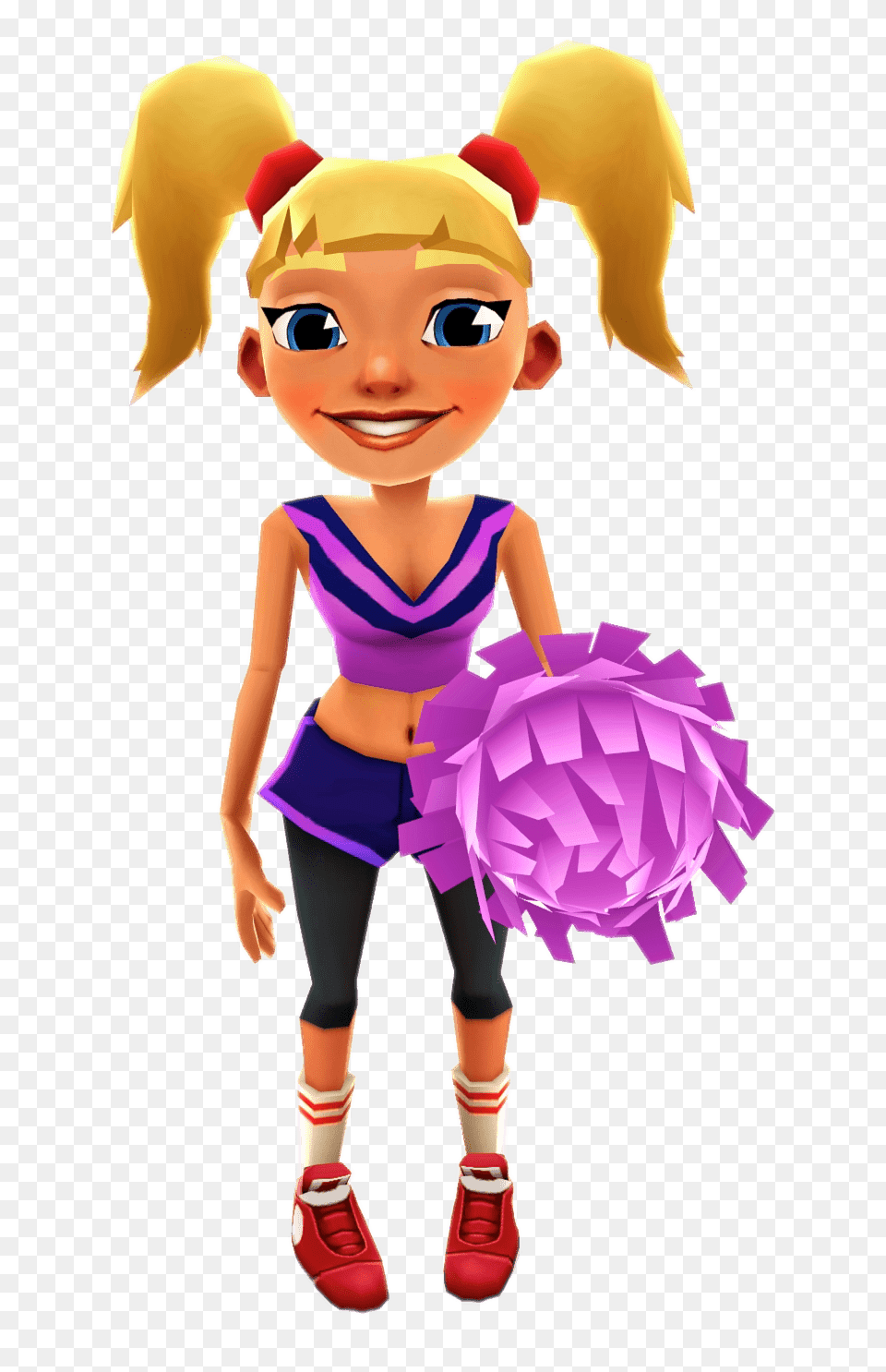 Subway Surfers Tasha The Cheerleader, Baby, Person, Head, Face Free Png