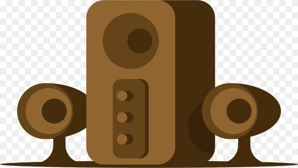 Subwoofer Speakers Clipart, Electronics, Speaker Png Image