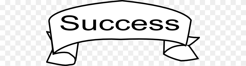 Success Banner Clip Art, Text, Clothing, Hat Png Image