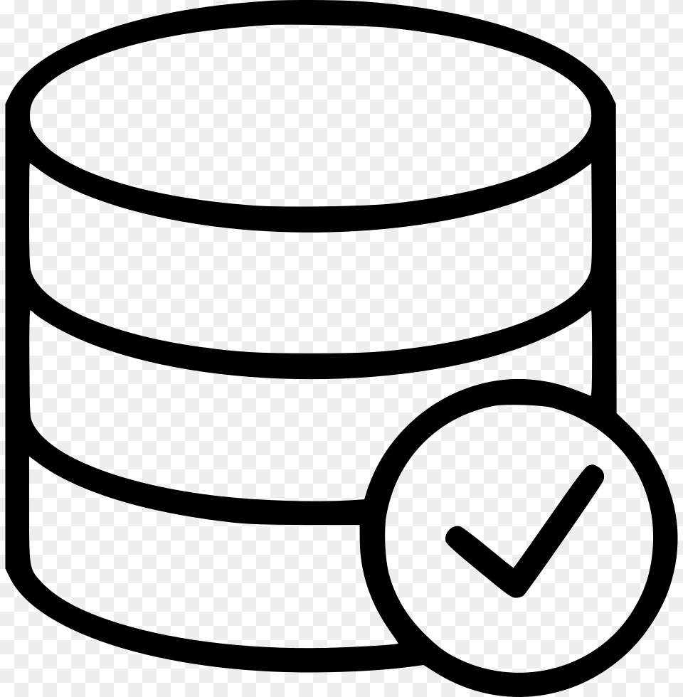Success Database Data Protection Icon, Cylinder, Smoke Pipe Free Transparent Png