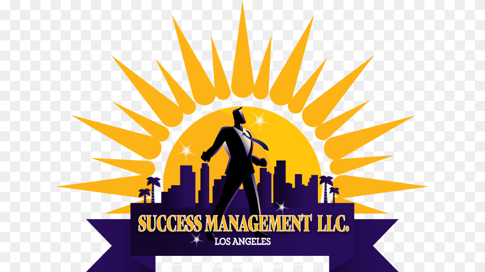 Success Management Llc Logo, Advertisement, Poster, Adult, Male Free Png
