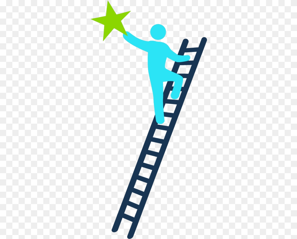 Success Ladder Of Clipart Man Climbing Ladder Clipart, Architecture, Building, House, Housing Free Transparent Png