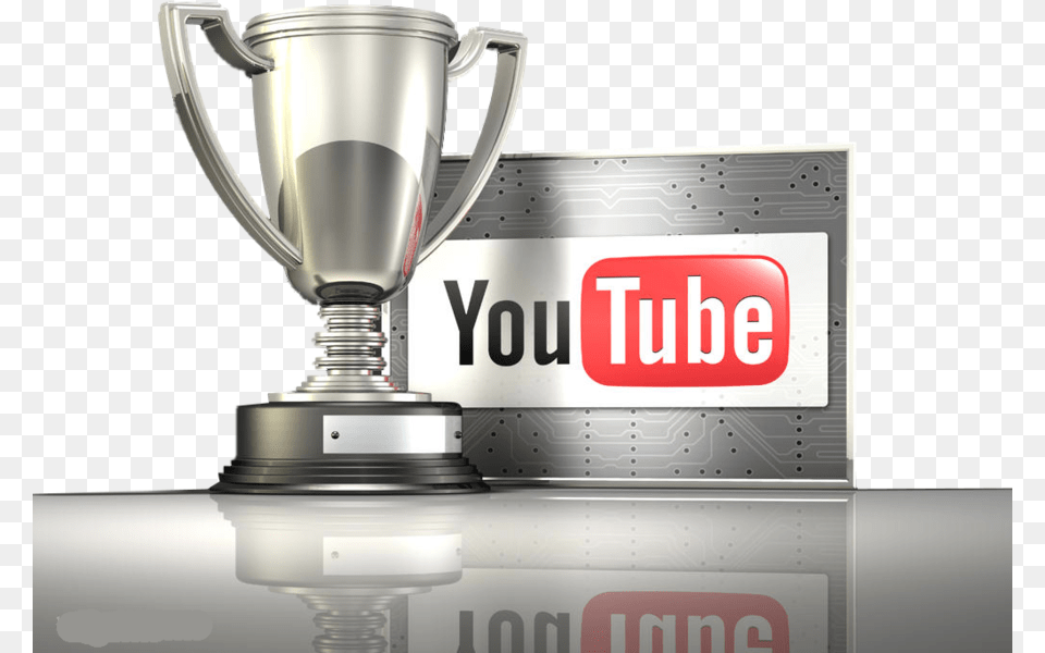 Successful Youtuber, Trophy Png Image