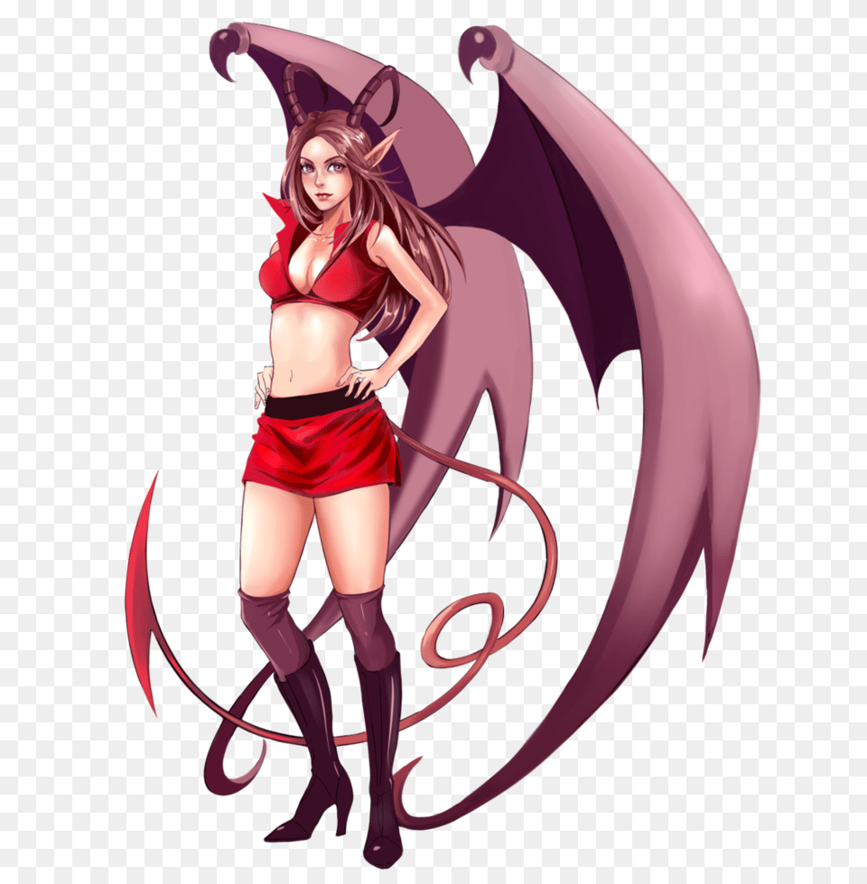 Succubus, Adult, Person, Female, Woman Png